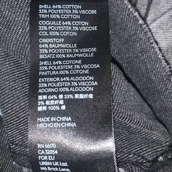 NWT Free People East of Eden Tie Waist Denim Skirt Washed Black Size 26 - Picture 11 of 13